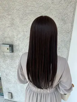 shns酸性ストレート/毛先のcut込み