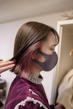 🌸ブリーチ使用OK🌸ハイライトorインナーカラーorグラデーション＋超音波ハホニコトリートメント