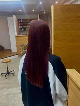 ブリーチなしWカラー ➕ デトックストリートメント