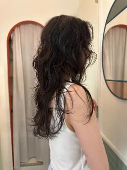 似合わせカット+ハードパーマ+クイックトリートメント