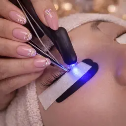 ミニモ価格マツエクメニューに➕1000円でモチ特化❤️🔥LEDフラットラッシュ✨✨メッセージにてご希望のメニュー送信