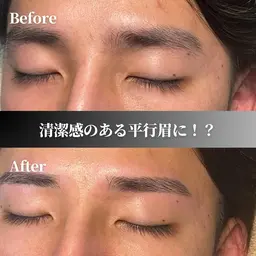 ‼️【研修モデル0円】眉スタイリング‼️ベテランの最終チェックございます。