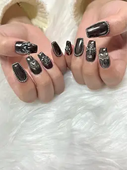 平日限定❣️人気NO.1！オフあり✨持ち込みデザインアートコース¥8500