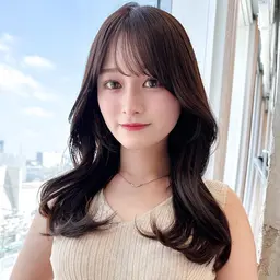 «新規»平日限定🌷︎⸝‍似合わせカット🤍うる艶カラー🤍トリートメント🌿9500