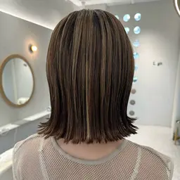 3Dカラーフルハイライト+Marbb(マーブ)【海老名,美容室,髪質改善