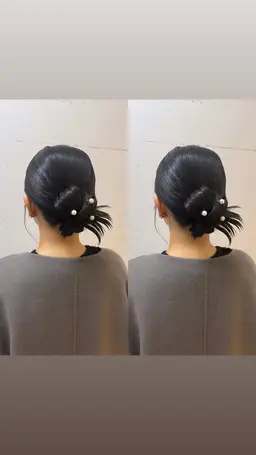 『𓏲𑁘ᮬ平日限定𓏲𑁘ᮬ』ヘアセット ヘアメイク💞結婚式💐イベント前などに❣️ペアでも🙆🏻‍♀️ ̖́