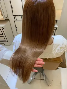 《広がりが気になる方☔️》カット+柔らか縮毛矯正+3stepトリートメント✨