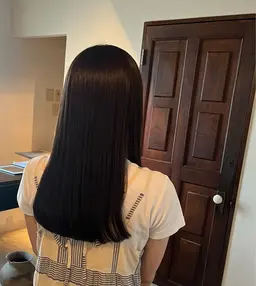 酸性ストレートパーマ＋カット