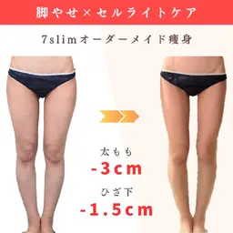 モニター特別価格◇美脚&むくみ改善7slim痩身90分(温熱吸引.キャビ.リンパ.EMS.LED.大量発汗)