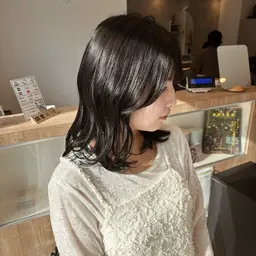 似合わせcut + 艶color + TOKIO treatment ..⭐︎