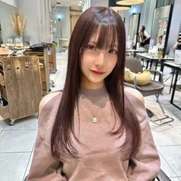 【期間限定】🩶前髪カット➕ワンカラー(うる艶NINAトリートメント付)🩶