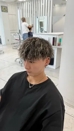 ハイライトカラー➕シャンプーブロー