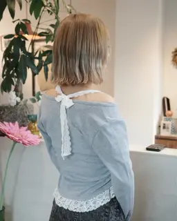 ブリーチ+カラー+トリートメント