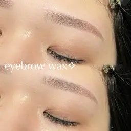 ✦ アイブロウWAX(間引き○)＋眉 カラー ✦