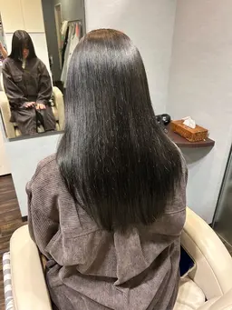 【女性限定】ケアヘアカラー＋シャンプーブロー　※カットなし