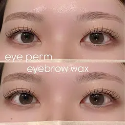 【時短セットメニュー】まつ毛パーマ+美眉スタイリング