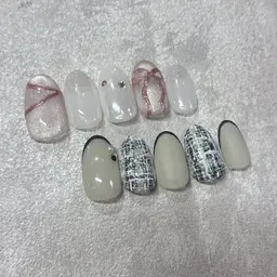 オフあり定額デザイン（カラー変更可能です）（オフ代:自店550円、他店1,100円、他店スカルプ2,200円）