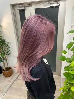 ダブルカラー(ケアブリーチ込み)＋トリートメント