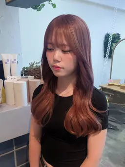 【💗ケアブリーチ💓】⌇カット➕️ケアブリーチ➕️カラー➕️美容液トリートメント⌇