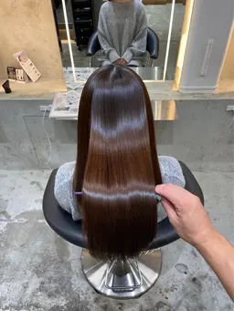 【⭐️ワンランク上のケア縮毛矯正⭐️⠀】美髪縮毛矯正✨+3stepトリートメント