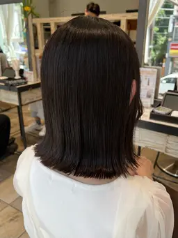 🌈前髪カット＋ポイント縮毛矯正🌼