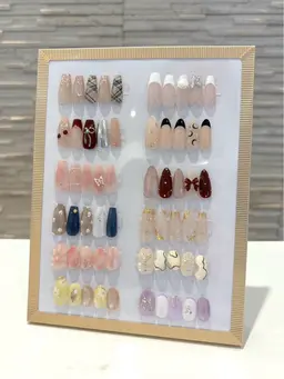 オフ込み🌟長さ出し10本＋12種類から選べる🌟定額デザイン