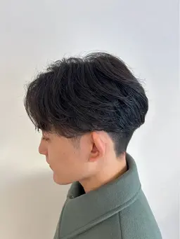 メンズカット&ニュアンスパーマ/フェザーパーマ