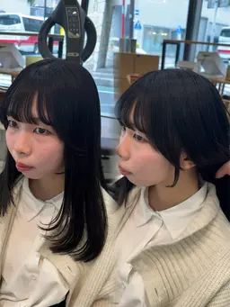 【U24学割】お顔周りカット💇‍♀️×髪のお悩みに合わせたaujuaトリートメント⭐︎