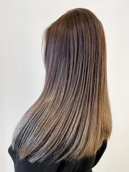 グラデーション&アディクシーカラー&ファイバープレックストリートメント