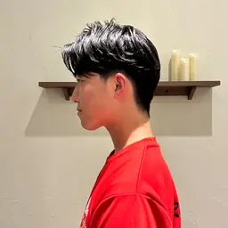 “新規限定”メンズカット+パーマ◎朝ラクセット