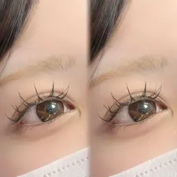 コーティング付き️🫧 フラットラッシュ100本✨オフ有 【川口/蕨/束感仕上げ◎】