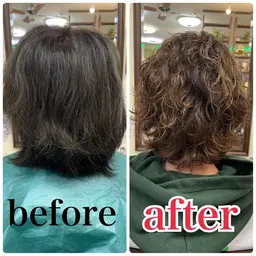 【🍓髪質改善エステパーマ＋ドライカット＋薬剤除去＋中和トリートメント🍓】