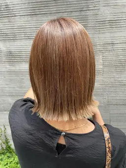 【カラーの度にキレイな髪】ダメージレスカラー＋TOKIO limitedTR ￥11000