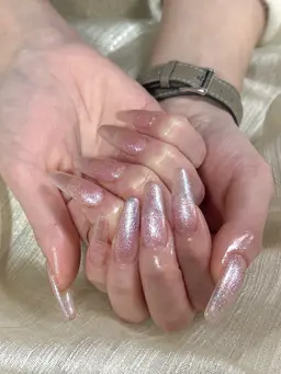 ハントネイル　長さ出し　ワンカラー　オフなし