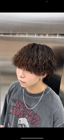 【🔥】骨格矯正カット＋縦落ツイストスパイラル（再現性の高いメンズパーマ！）