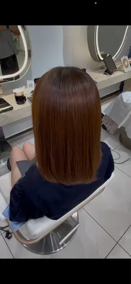 【艶髪コース✨】美髪縮毛矯正＋トリートメント🦋🫧