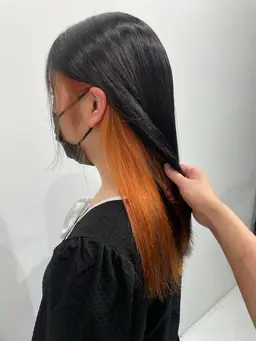 🪽インナーorイヤリングカラー+Aujua Wケアトリートメント🪽