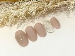 シンプルAコース¥6200 ,Bコース6500,Cコース6800✨お店のデザインサンプルからお選びください。