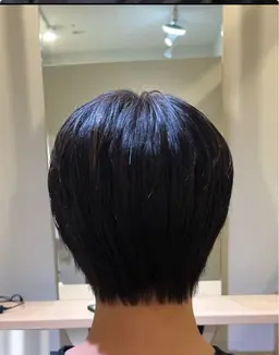 メンズカット+縮毛矯正