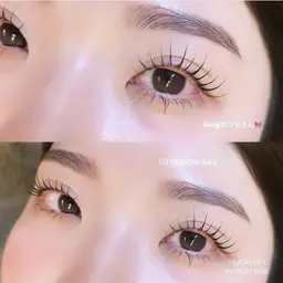 【人気No.1】アイブロウwax+まつげパーマ🤍ྀི