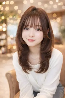 🩶レイヤーカット✂︎🩶➕1stepツヤ髪トリートメント✨🫧