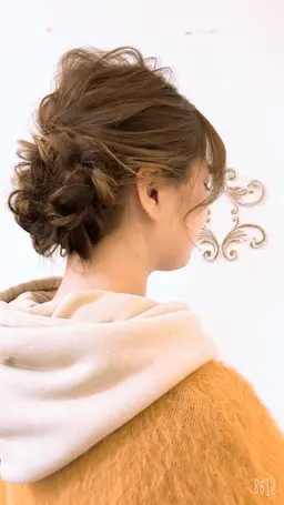 『結婚式』ヘアセット💐💍