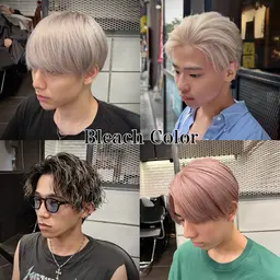 【メンズ限定】メンズカット＋ダブルカラー+内部補修トリートメント