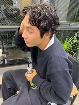 【25歳以下限定】メンズカット＋パーマ🛸