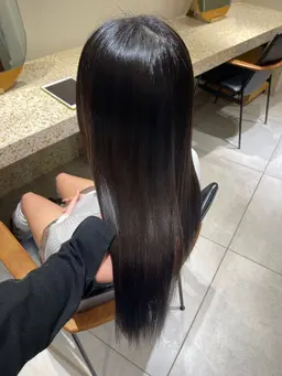 【💛平日限定💛】カット＋酸性ストレート＋髪質改善4step treatment