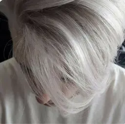 【メンズ限定デザインカラー👨‍🦳🤍🩶】シルバーグレー⚡️ブリーチケアカラーカラー