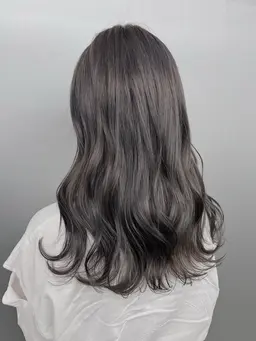 ブリーチなしで叶う🩵成人式透明感カラー🧸🩷