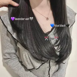 【デザイン】ブリーチ＋透明感カラー＋ジェミールフラン2STEPトリートメント💛🩶✧︎*。