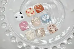 【フット】少しだけアートをしたい…そんな方に!1ポイントネイル ¥7600