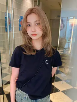 【U28 レディース限定】ミディアムカットモデル(レイヤーカット、ハッシュカット含む)✨️